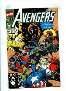 AVENGERS #330 (9.0) IN A STRANGE LAND!! 1991