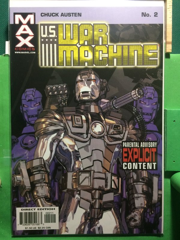 Us War Machine 2 Hipcomic