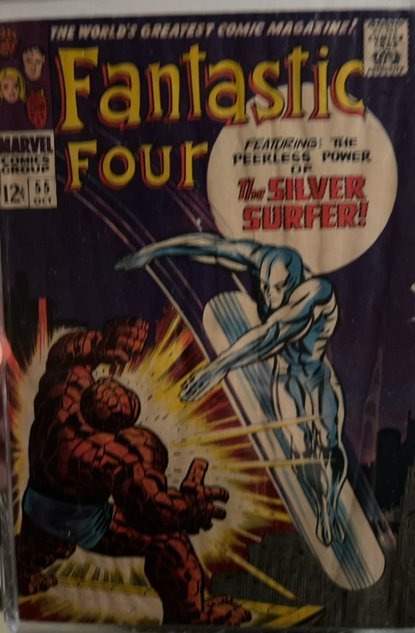 Fantastic Four #55 (1966) Silver Surfer cover main image 1