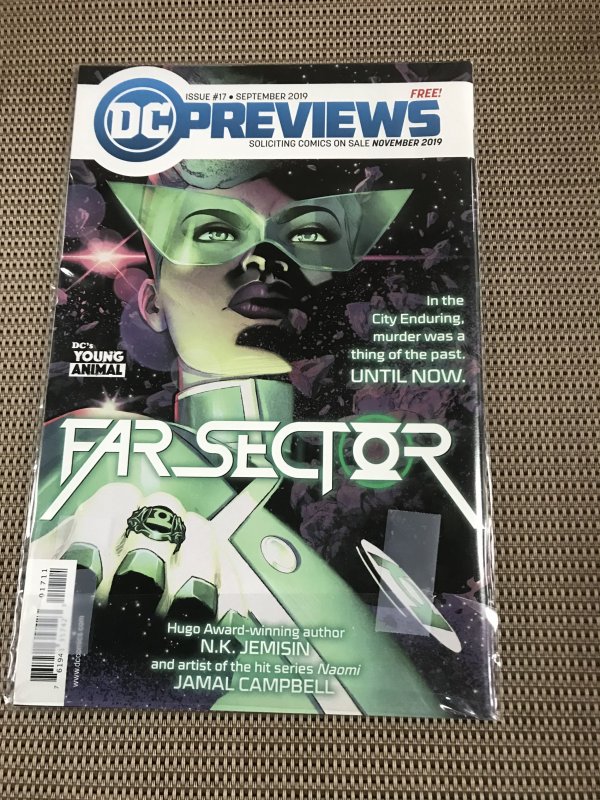 DC Previews #17 : 9/19 NM; 1st appearance SOJOURN JO MULLIER GL