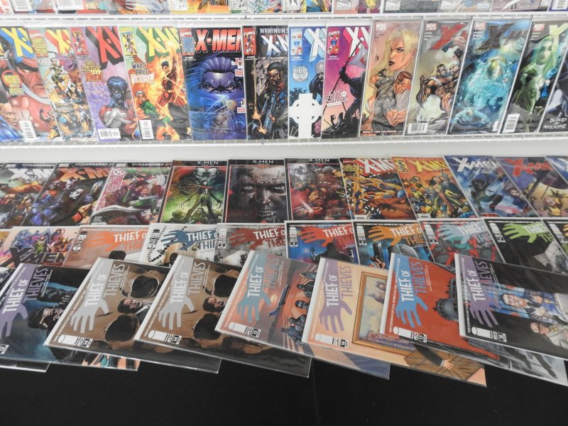 Huge Lot 150+ Comics W/ X-Men, X-Force, Superman, +More! Avg VF+ Condition!
