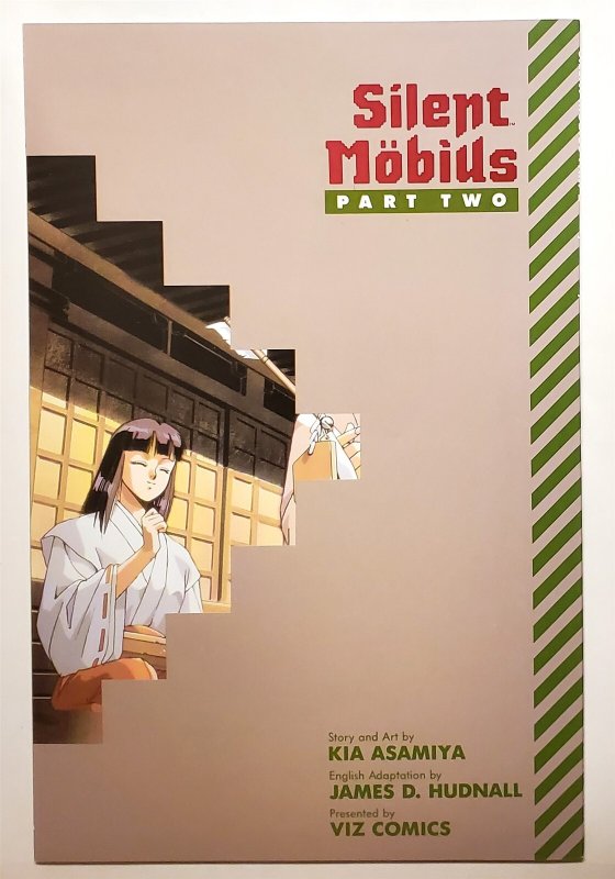 Silent Mobius Part 2 #3 (Jan 1991, Viz) 9.0 VF/NM