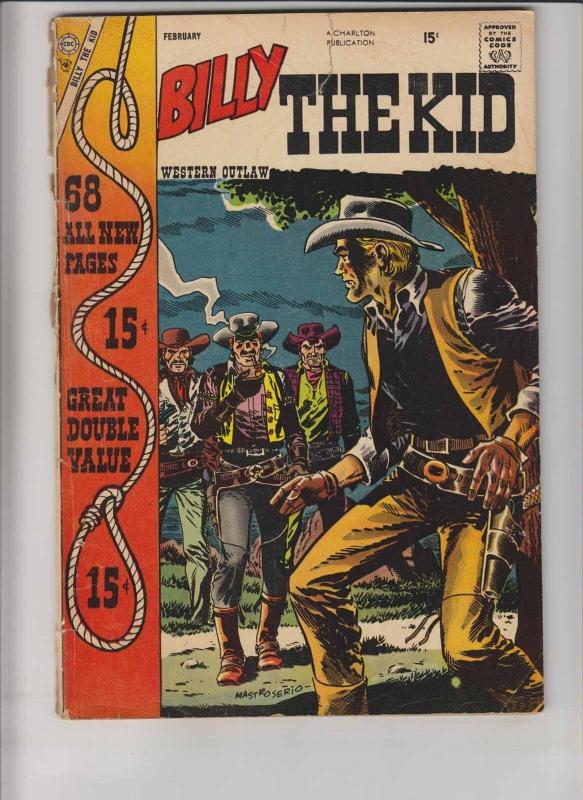 Billy the Kid #11 february 1958 - charlton comics - orign/1st ghost train