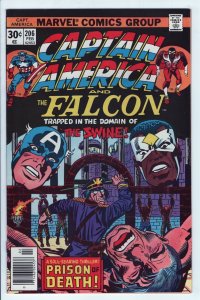 CAPTAIN AMERICA #206- 8.5 - WP  - Jack Kirby