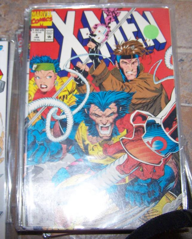 X Men  #4 (JAN 1992, Marvel) JUBILEE WOLVERINE  PSYLOCKE GAMBIT 1st OMEGA RED