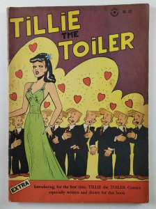 Tillie the Toiler No 132 Golden Age 1946 Dell Color Comic - VG