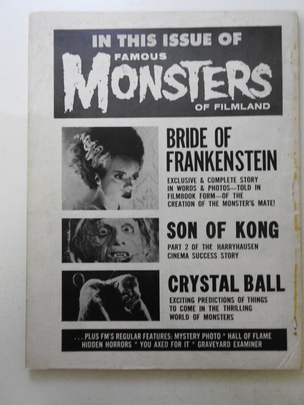 Famous Monsters of Filmland #21 (1963) Sharp VG+ Condition!