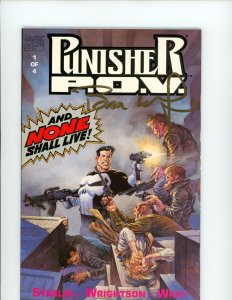 Punisher P.O.V. #1 - Signed by Bernie Wrightson (9.2) 1991