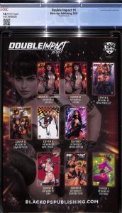 Double Impact #1 (Black Ops Publishing, 2024) Cover C - CGC 9.8 White Pages