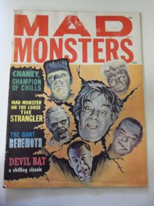Mad Monsters #8 GD Condition moisture damage/mold on bc