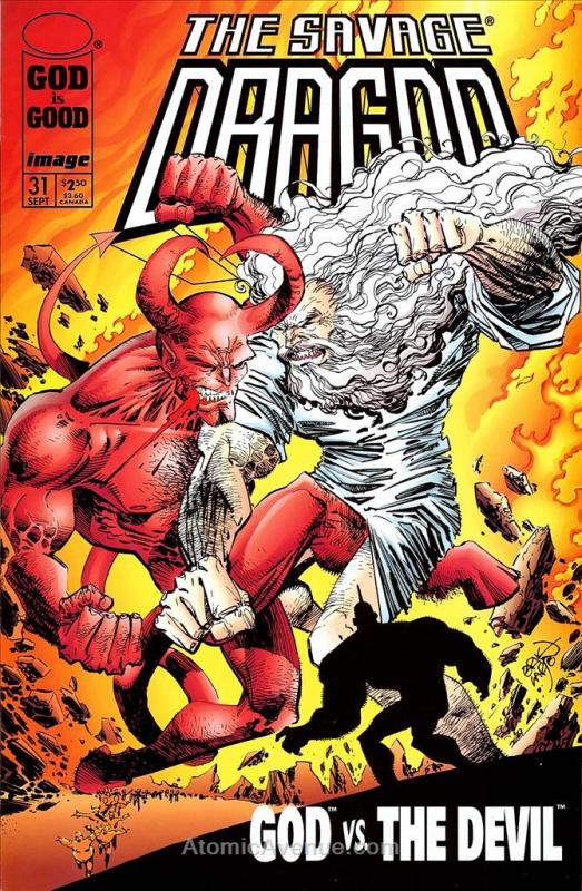 Savage Dragon, The #31 FN ; Image | Erik Larsen God Is Good Censored Edition