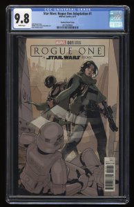 Star Wars: Rogue One Adaptation #1 CGC NM/M 9.8 Dodson Variant 1:25 RI