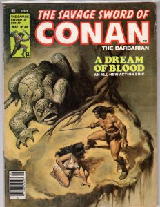 The Savage Sword of Conan #40 (1979) Solid VG/VG+  / MG2