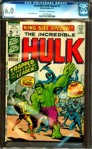 Incredible Hulk Annual #3 CGC 6.0