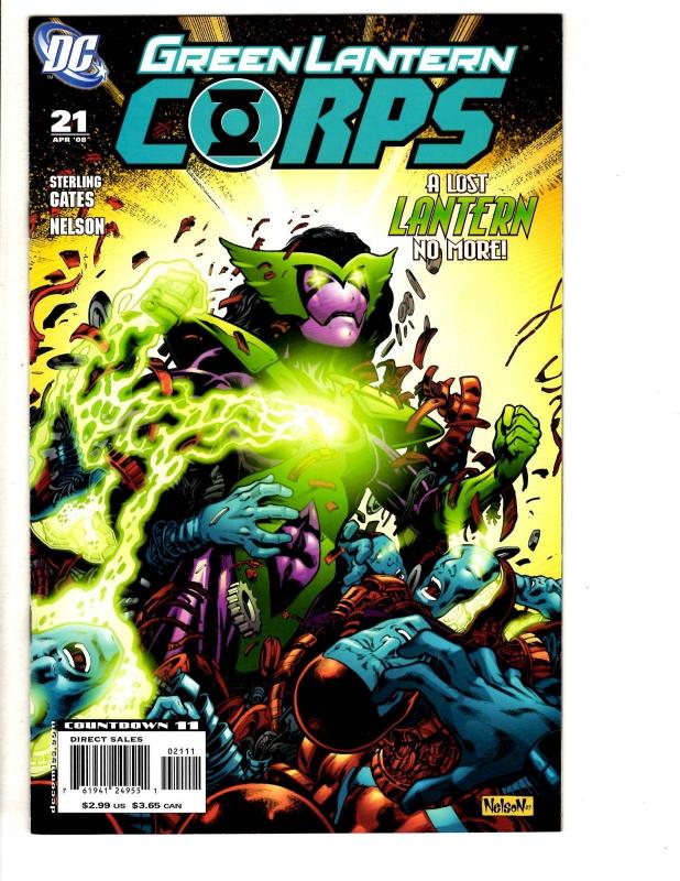 11 Green Lantern Corps DC Comic Books # 9 14 16 19 20 21 22 24 25 26 27  MF20 