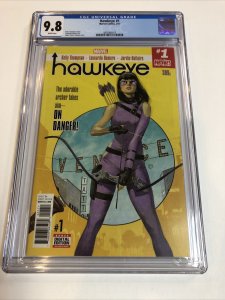 Hawkeye (2017) # 1 (CGC 9.8) 1st Kate Bishop solo! 1st Ramone Watts Disney+