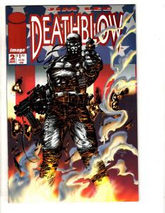 Lot Of 14 Deathblow Image Comic Books # 0 1 2 3 4 5 (2) 6 7 8 9 10 11 12  CR30