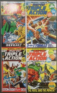 MARVEL TRIPLE ACTION LOT (1972)
