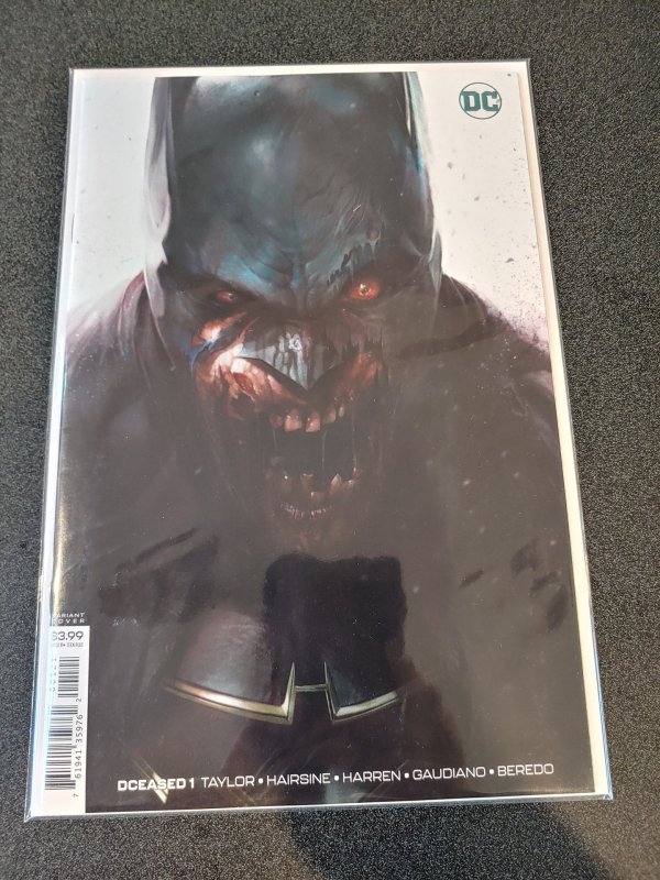 ​DCEASED #1 VIRGIN VARIANT FRANCESCO MATTINA