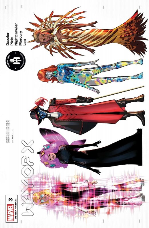 WAY OF X #3 QUINN CHARACTER DESIGN VARIANT