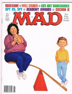 MAD Magazine # 287 MAD E.C. Publication Awesome Issue Funny Gag Magazines!!! S49