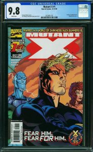 Mutant X #1 (1998) CGC 9.8 NM/MT