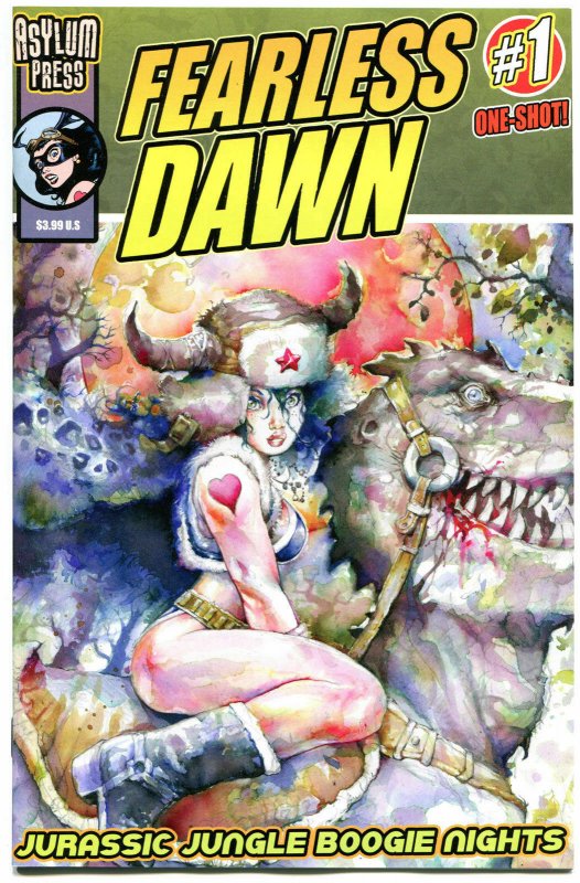 FEARLESS DAWN - Jurassic Jungle Boogie Nights  #1,  NM, Steve Mannion, 2013