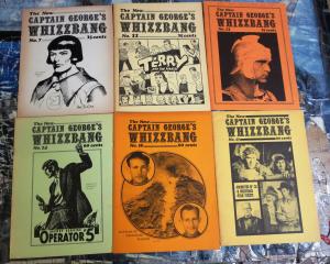 Captain George's Whizzbang lot! 6 issues- Hal Foster, Milt Caniff, B Westerns