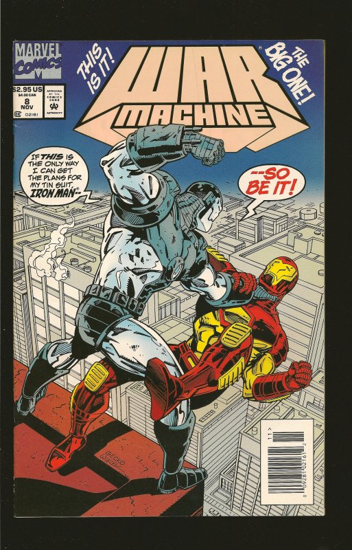 Marvel Comics War Machine #8 (1994)