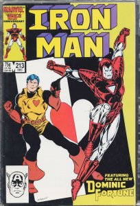 Iron Man #213 (1986) Iron Man