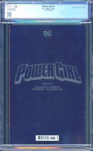 Power Girl #1 CGC 9.8 Louw Foil Variant 1st Appearance of Amalak DC 2023 3012