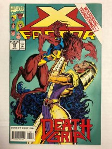 X-Factor #99 Comic Book Marvel 1994