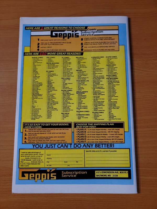 Starslayer #12 ~ NEAR MINT NM ~ 1984 First Comics