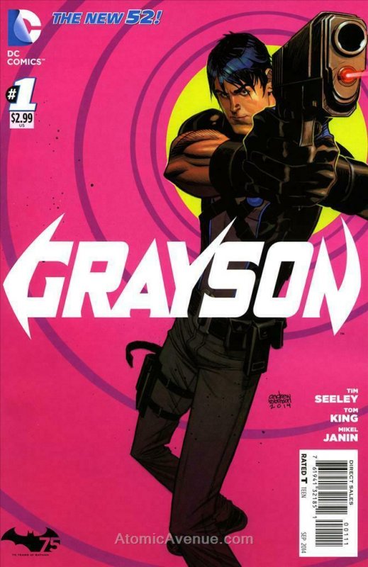 Grayson #1 FN; DC | save on shipping - details inside 