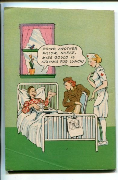 MIRTH OF A NATION #1-1940'S-WWII COLOR COMICS-DIGEST FORM-SOUTHERN STATES-vf+