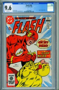 Flash #324 CGC 9.6 Reverse Flash 1983 DC Comic book-4330291009