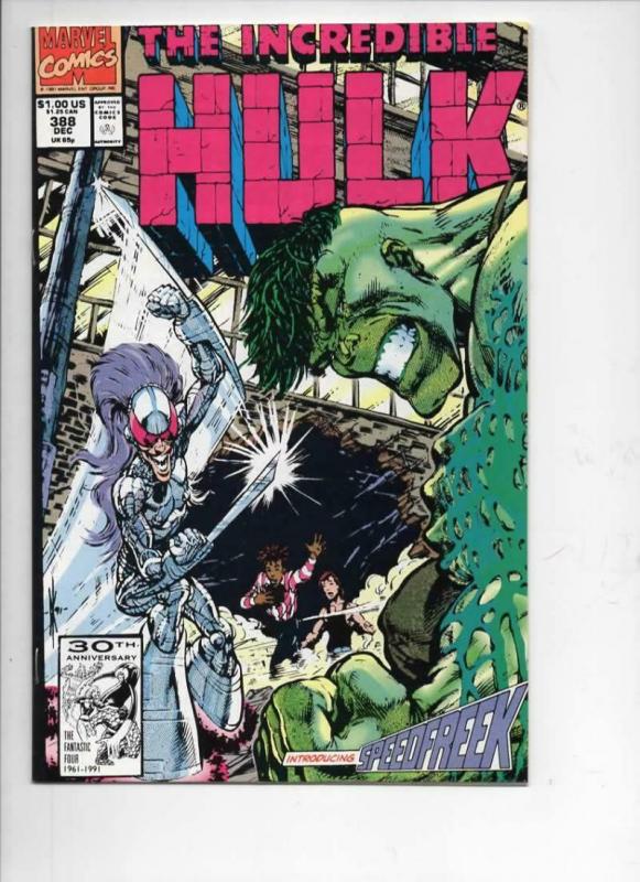 Incredible HULK #388, NM-, Keown, Bruce Banner, 1968 1991, more Marvel in store