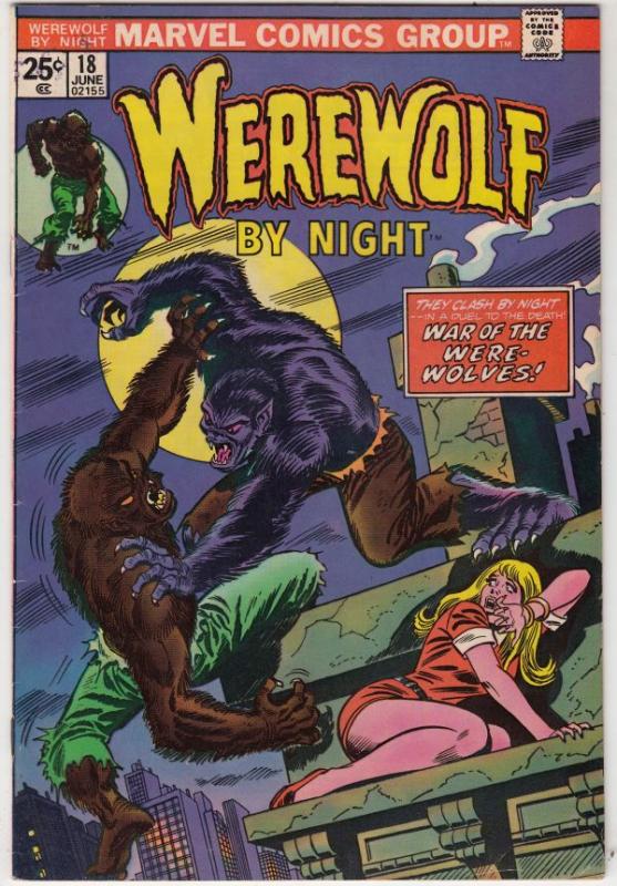 Werewolf by Night #18 (Jun-74) VF/NM High-Grade Werewolf