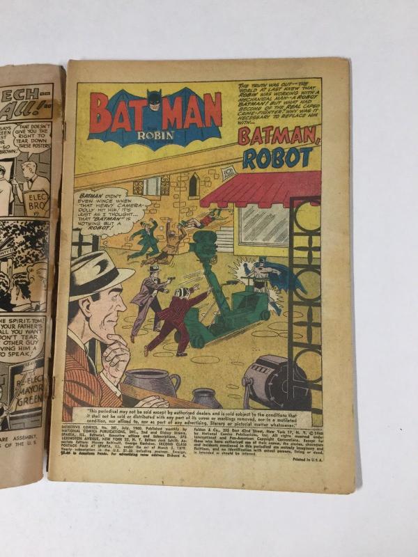 Detective Comics 281 2.0 Cover Detached Tape On Cover Dc Silver Age