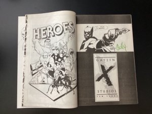 Hero-Con 2001, Comic Program To: AH! w/ multiple Sketch's/Autos, Adam Hu...