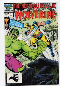 The Incredible Hulk and Wolverine Direct Edition (1986) Wolverine