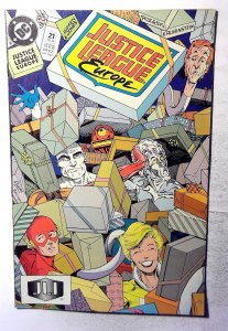 Justice League Europe #21 (1990) DC Comics 1st Print Comic Book