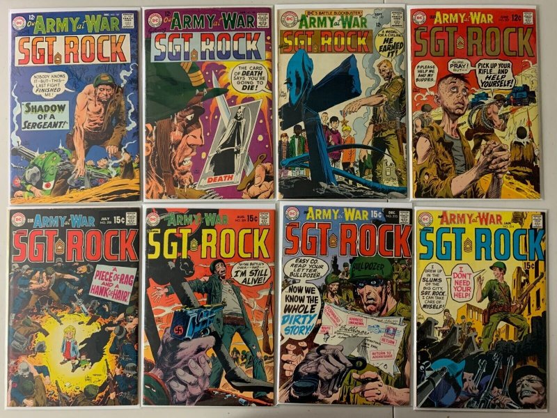 Our Army at War featuring Sgt. Rock #145-220 28 diff avg 4.0 (1964-70)