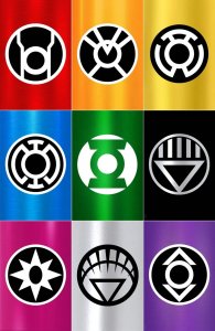 GREEN LANTERN #1  9-PACK COLOR SPECTRUM FOIL EDITION W/SET OF POWER RINGS NM