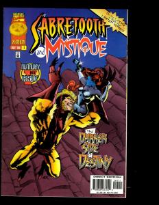 11 Comics Rom 17 18 Sabretooth Special, Mystique 1 2 3 4 Sachs # 1 2 3 4 JF26