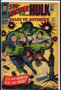 Tales to Astonish #83 (1966) Hulk