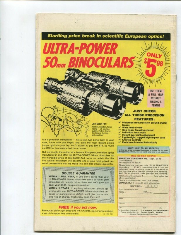 DAREDEVIL #126 (FN-) THE TORPEDO!! 1975