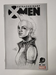 Extraordinary X-men 1 Phantom Sketch Variant