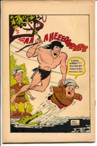 Abbott and Costello #3 1968-Charlton-superhero parody-Tarzan--VG/FN