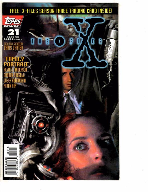 7 X-Files Topps Comic Books # 19 20 21 22 23 25 + Annual # 1 TV Show J206